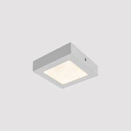 Plafon Led Sobrepor Branco 6w Luz Amarela 12cm Yamamura - 4