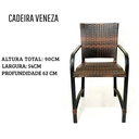 Ver imagem 2 de Cadeira para Cozinha em Alumínio e Fibra Sintética Veneza