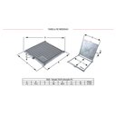 Ver imagem 3 de Tampão 70x70 Articulado Para Cadeado Casa de Maquinas Cisterna Caixa de Esgoto