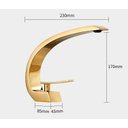 Ver imagem 6 de Torneira Banheiro Monocomando Cuba Misturado T105d Dourado Luuk Young