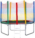 Ver imagem 1 de Cama Elástica Pula Pula 2,00 Fechamento Ziper Colorida 100% Nacional Suporta até 170kg