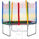 Ver imagem 1 de Cama Elástica Pula Pula 2,00 Fechamento Ziper Colorida 100% Nacional Suporta até 170kg