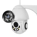 Ver imagem 1 de Câmera Ip Rotativa Speed Dome 355º Prova Dágua Wifi Hd 1080p