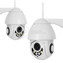 Ver imagem 5 de Câmera Ip Rotativa Speed Dome 355º Prova Dágua Wifi Hd 1080p