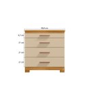 Ver imagem 4 de Comoda 4 Gavetas com Porta Joias Organizador Funcional