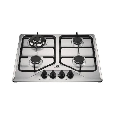 Cooktop 4 Bocas a Gás Electrolux Inox Experience Ke4xc bivolt