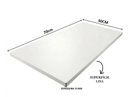 Ver imagem 2 de Prateleira Decorativa 70x30 cm sem Suporte em MDF Branca para Sala Quarto Cozinha Escritório