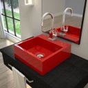 Ver imagem 1 de Kit Cuba Q395 com Torneira Luxo 1195 Metal e Válvula Click 1"b e Sifão Cromado e Flexível Compace