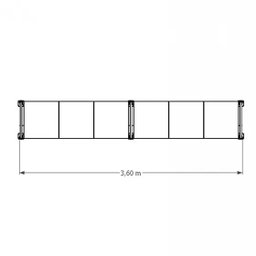 Kit 2 Mini Porta Pallet 250 Kg 180x200x60 (cxlxp) - 2
