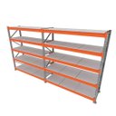 Ver imagem 1 de Kit 2 Mini Porta Pallet 250 Kg 180x200x60 (cxlxp)