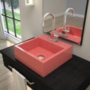 Ver imagem 1 de Kit Cuba Q395 com Torneira Luxo 1195 Metal e Válvula Click 1 Pol. e Sifão Pvc e Flexível Compace