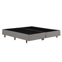 Ver imagem 1 de Base Box King Size Bipartido 193x203cm Estrutura Madeira Eucalipto Reforçada Suporte 150kg/m²
