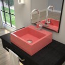 Ver imagem 1 de Kit Cuba Q395 com Torneira Luxo 1195 Metal e Válvula Click 1 Pol. e Sifão Cromado e Flexível Compace