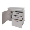 Ver imagem 5 de Armário Escritório Extensível 90cm a 172cm 1 Porta 3 Gav. F5