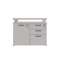 Ver imagem 4 de Armário Escritório Extensível 90cm a 172cm 1 Porta 3 Gav. F5
