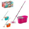 Kit Mop Giratório 8l Cabo Retrátil + Mop + Balde Zein - 5