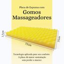 Ver imagem 5 de Kit 2 Travesseiros Alto de Fibra Siliconada + Placa de Espuma Soft Massageador - BF Colchões