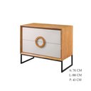 Ver imagem 5 de Buffet Loft - Madeira Maciça com 2 Gavetas em Mdf Frisado - Távoli Decor