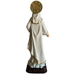 Imagem Imaculado Coração De Maria Santa Em Resina 20,5 Cm - 2