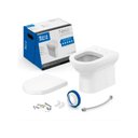 Ver imagem 1 de Kit Nexo Bacia com Caixa Acoplada Mais Assento Termofixo e Acessórios Branco - Roca Louças Roca Louç