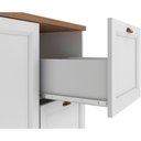 Ver imagem 4 de Balcão 2 Portas 2 Gavetas 120 Cm sem Tampo Unna Poliman Branco