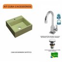 Ver imagem 3 de Kit Cuba Q395 com Torneira Luxo 1195 e Válvula Click 1 Polegada e Meia Compace