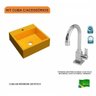 Kit Cuba Q395 com Torneira Luxo 1195 Metal 1/4 Volta Compace - 3