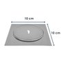 Ralo Inteligente Banheiro - Click Inox Quadrado - 4