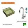 Kit Cuba Q395 com Torneira Luxo 1195 Metal 1/4 Volta Compace - 3