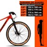 Bicicleta Aro 29 Quadro 19 Dropp RX Sport 9 Marchas Sunrace Freio a Disco Hidráulico Laranja - TRW B - 7