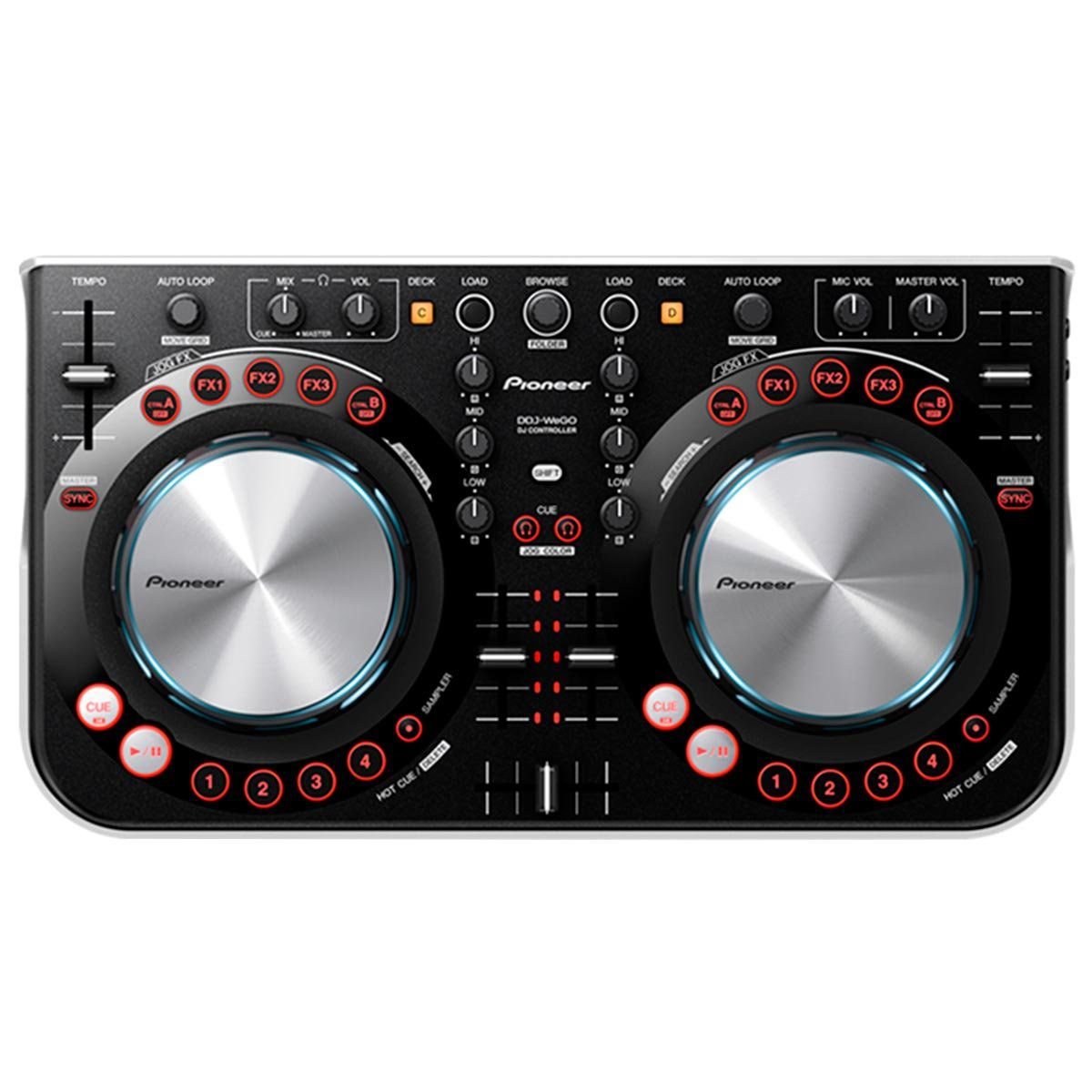 Controladora DJ DDJWeGO - Pioneer DDJ-WeGO | MadeiraMadeira