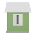 Ver imagem 5 de Casinha de Brinquedo com Floreiros Mdf Verde/branco L12 - Gran Belo