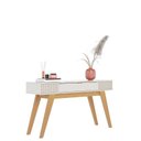 Ver imagem 4 de Mesa de Centro Jeri Freijó Off White com Aparador para Sala Riviera Off White – Colibri