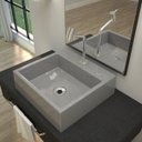 Ver imagem 1 de Kit Cuba Q395 Torneira Pratika 1060 Metal Válvula 1 Polegada Sifão Cromado Flexível Compace