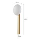 Ver imagem 5 de Arandela Nordecor Lolli 5w Led Bivolt Ouro Champagne 2926