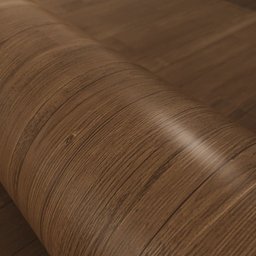 Piso Vinílico em Manta Fosco Imita Madeira Antiderrapante Pvc 0,7mm 20m² Smart - 2
