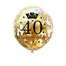 Balões Festa de 40 Anos Decoração Temática Aniversário Vitrine Dos Importados Bexigas 40 Anos - 2