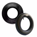 Ver imagem 1 de Kit Pneu e Câmara Starfer para Carrinho de Mão 3,25x8 Reposição Durável para Equipamentos de Jardim 