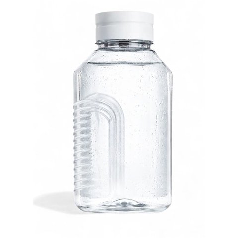 Garrafa de Geladeira Tampa Estilo Cascata Água Suco 1,5 L Branco