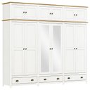 Ver imagem 1 de Guarda Roupa 12 Portas 3 Gavetas Branco/freijó Topázio - Fn