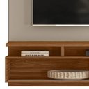Ver imagem 4 de Estante Painel Home Suspenso para Tv 70" Morretes Grigio Fosco/amêndoa- Mabe Magazine