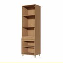 Ver imagem 3 de Paneleiro 4 Portas 1 Gaveta Condessa 70cm 100 Mdf Crv-crg Nesher