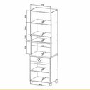 Ver imagem 4 de Paneleiro 4 Portas 1 Gaveta Condessa 70cm 100 Mdf Crv-crg Nesher