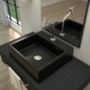 Ver imagem 1 de Kit Cuba Q395 Torneira Pratika 1060 Metal Válvula Click 1 1/2 Polegada Sifão Cromado Flexível Compac