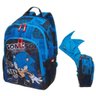 Mochila Costas Infantil Escolar Sonic Hoodie 7890304 Pacific - 1