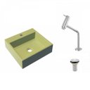 Ver imagem 2 de Kit Cuba Q395 Torneira Pratika 1060 Metal Válvula 1 Polegada Compace