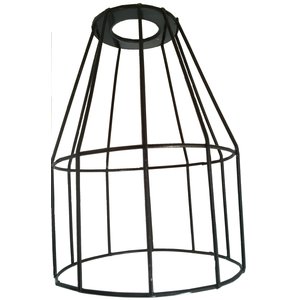 Gaiola P/ Pendentes e Lustres Protetora Lâmps. Tam. 17x12 P/soquete Rosca e Porca