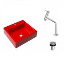 Ver imagem 2 de Kit Cuba Q395 Torneira Pratika 1060 Metal Válvula Click 1 Polegada B Compace