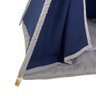 Cabana Pet Camping Cachorro Gato - Algodão Liso - 70x70x84cm - Azul Marinho - 4