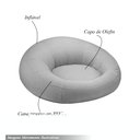 Ver imagem 3 de Puff Inflável Área Externa Akira 175 Cm com Capa de Olefin Cinza G56 - Gran Belo